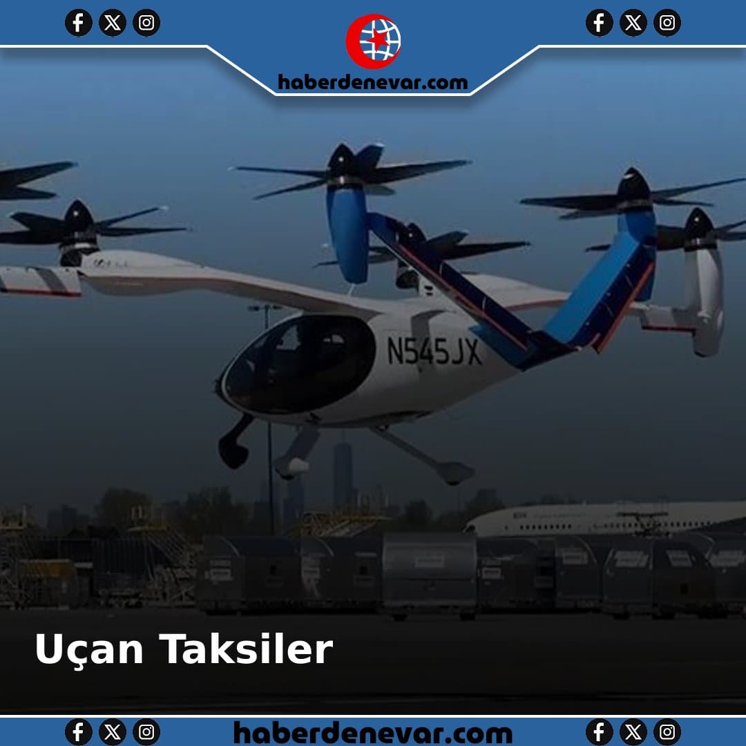 ABD'de Uçan Taksiler