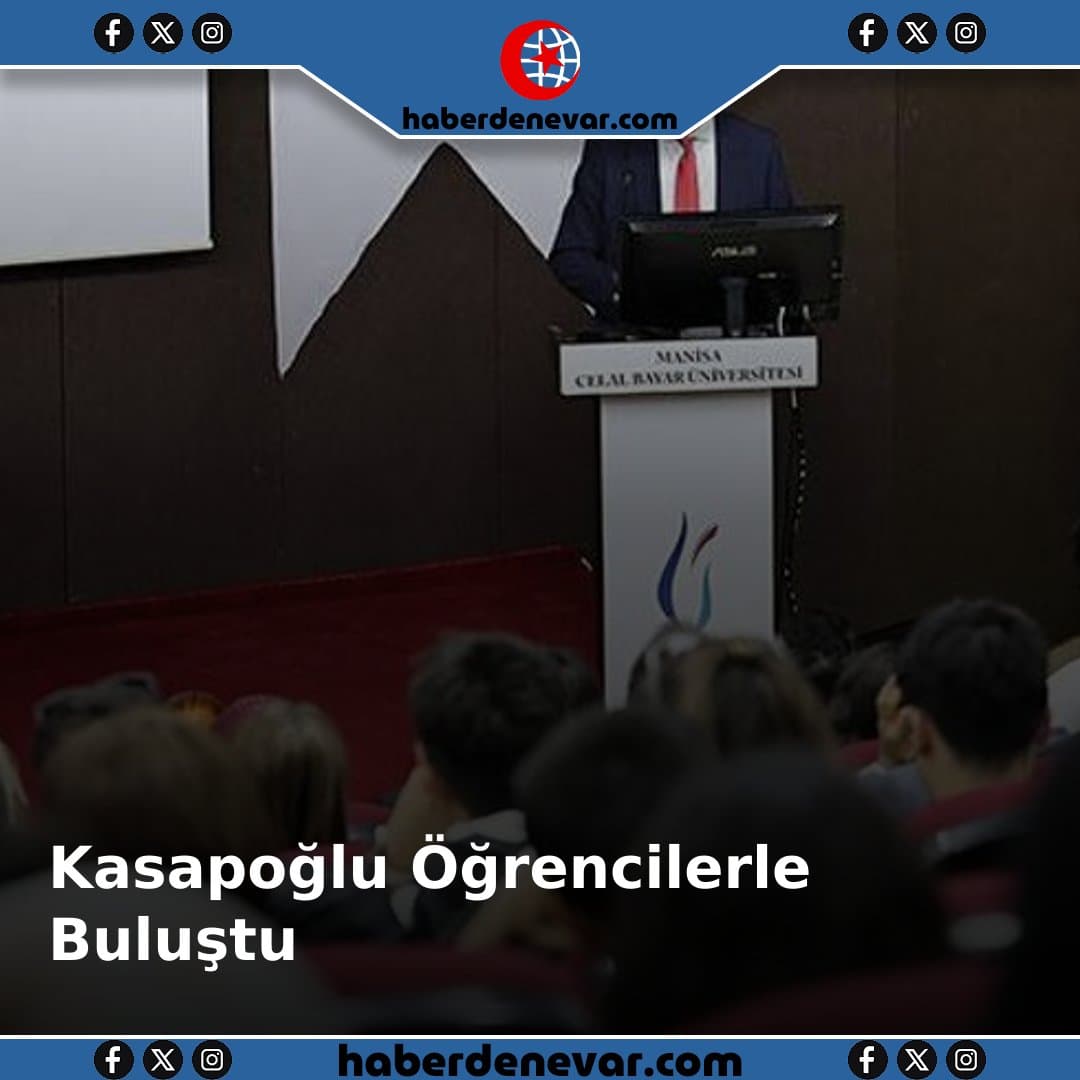 Dr. Kasapoğlu'ndan Kamu Yönetimi Öğrencilerine Mesaj