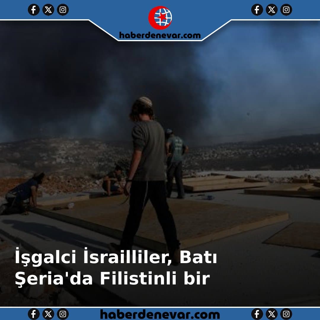 İşgalci İsrailliler, Batı Şeria'da Filistinli bir baba ve oğlunu yaraladı