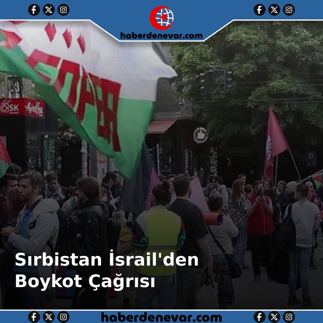 Sırbistan'da İsrail Tepkisi: 'Eurovision'a Gitmeyelim'